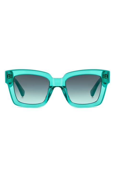 brynne 51mm square sunglasses
