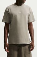 Nike Sportswear Embroidered Swoosh Cotton T-Shirt