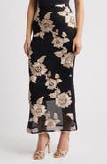 NIKKI LUND Vivica Floral Soutache Skirt