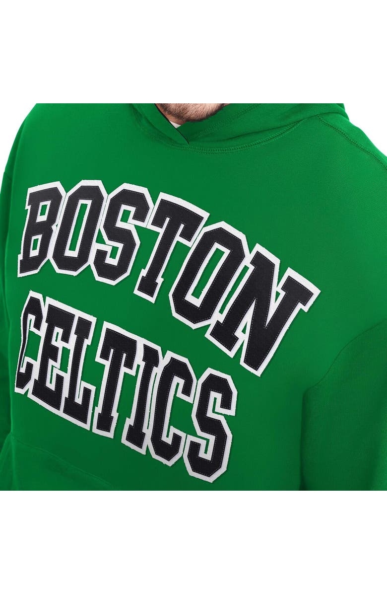 TOMMY JEANS Men's Tommy Jeans Kelly Green Boston Celtics Greyson Pullover Hoodie, Alternate, color, Green