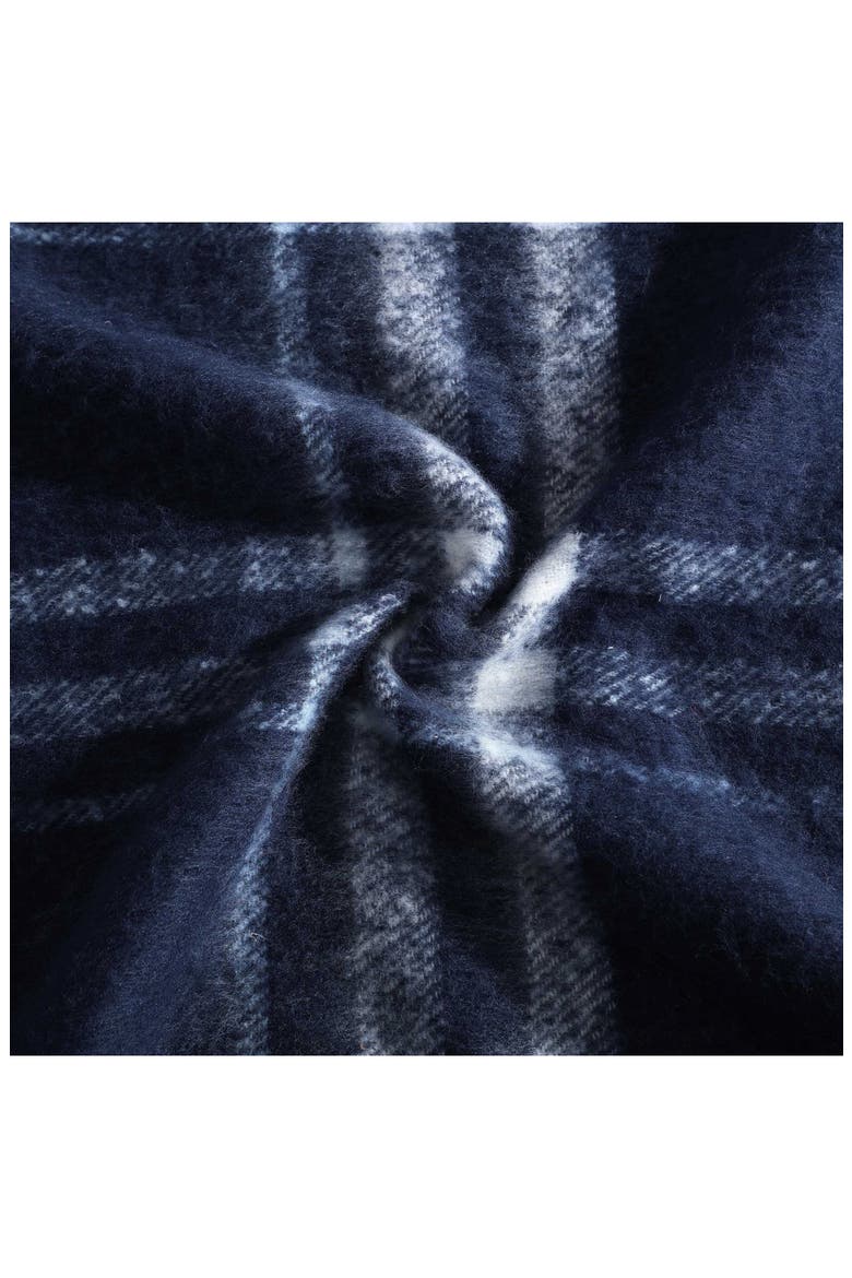 Ryan Cove Plaid Microfiber Throw Blanket, Alternate, color, DARK BLUE