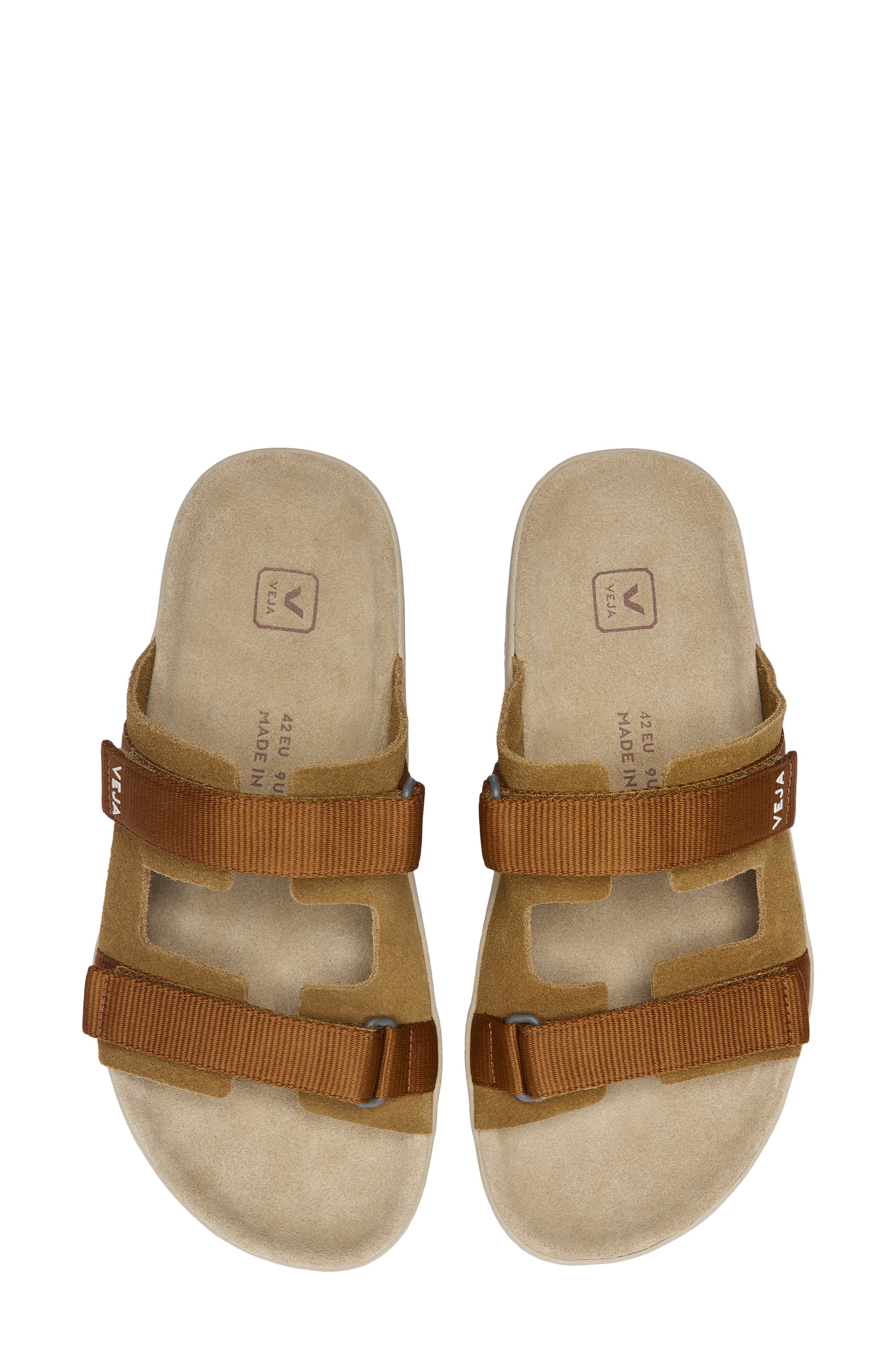 Arpoador Slide Sandal, Alternate, color, TENT COGNAC