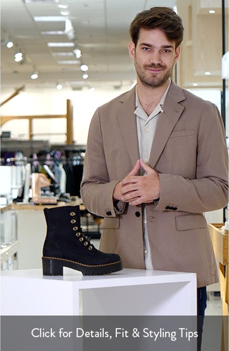 Leona Combat Boot, sales video thumbnail