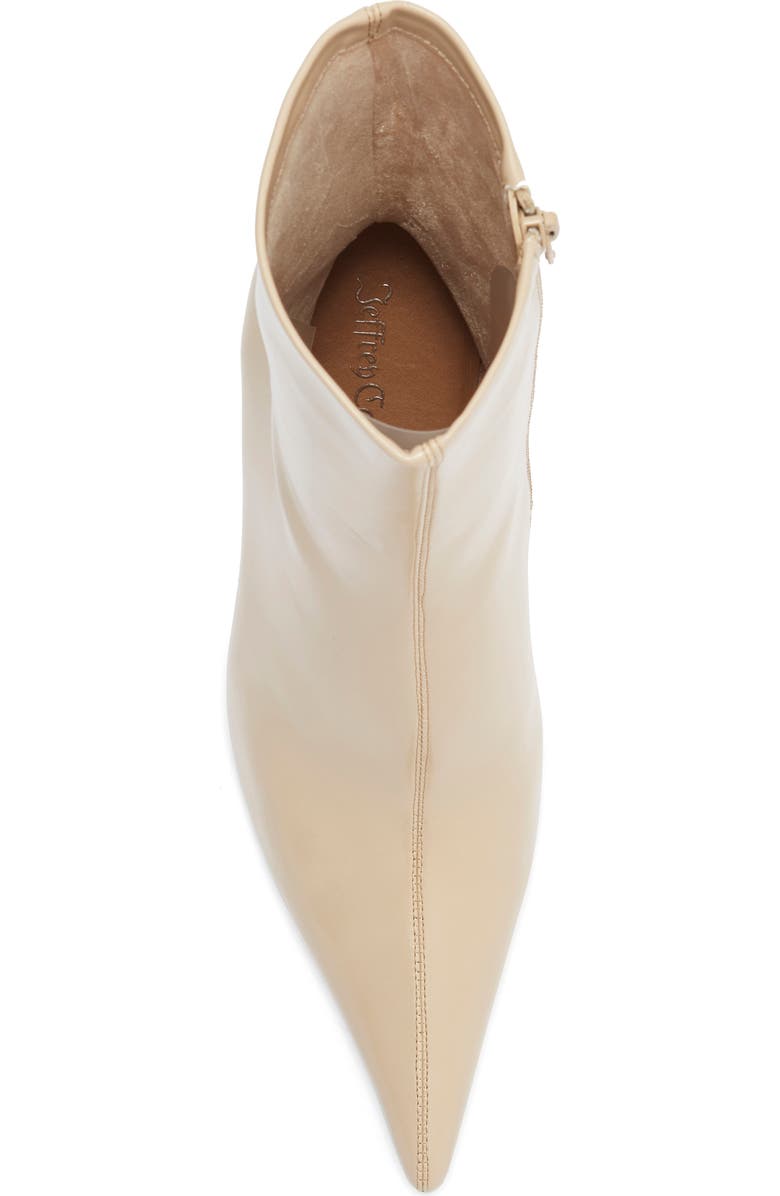 Jeffrey Campbell Daring Stiletto Bootie, Alternate, color, Light Beige