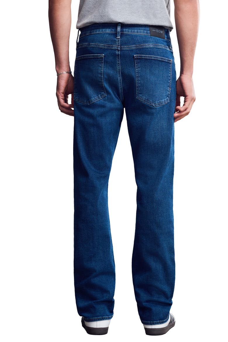 Roam Relaxed Straight Leg Jeans, Alternate, color, DARK BRUSHED DENIM