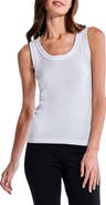 NIC+ZOE Perfect Knit Rib Scoop Neck Tank