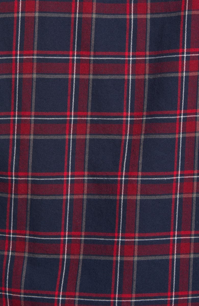 BOSS Rikard Slim Fit Plaid Flannel Button-Down Shirt, Alternate, color,