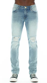 HVMAN Belted Rocker Cotton Jeans