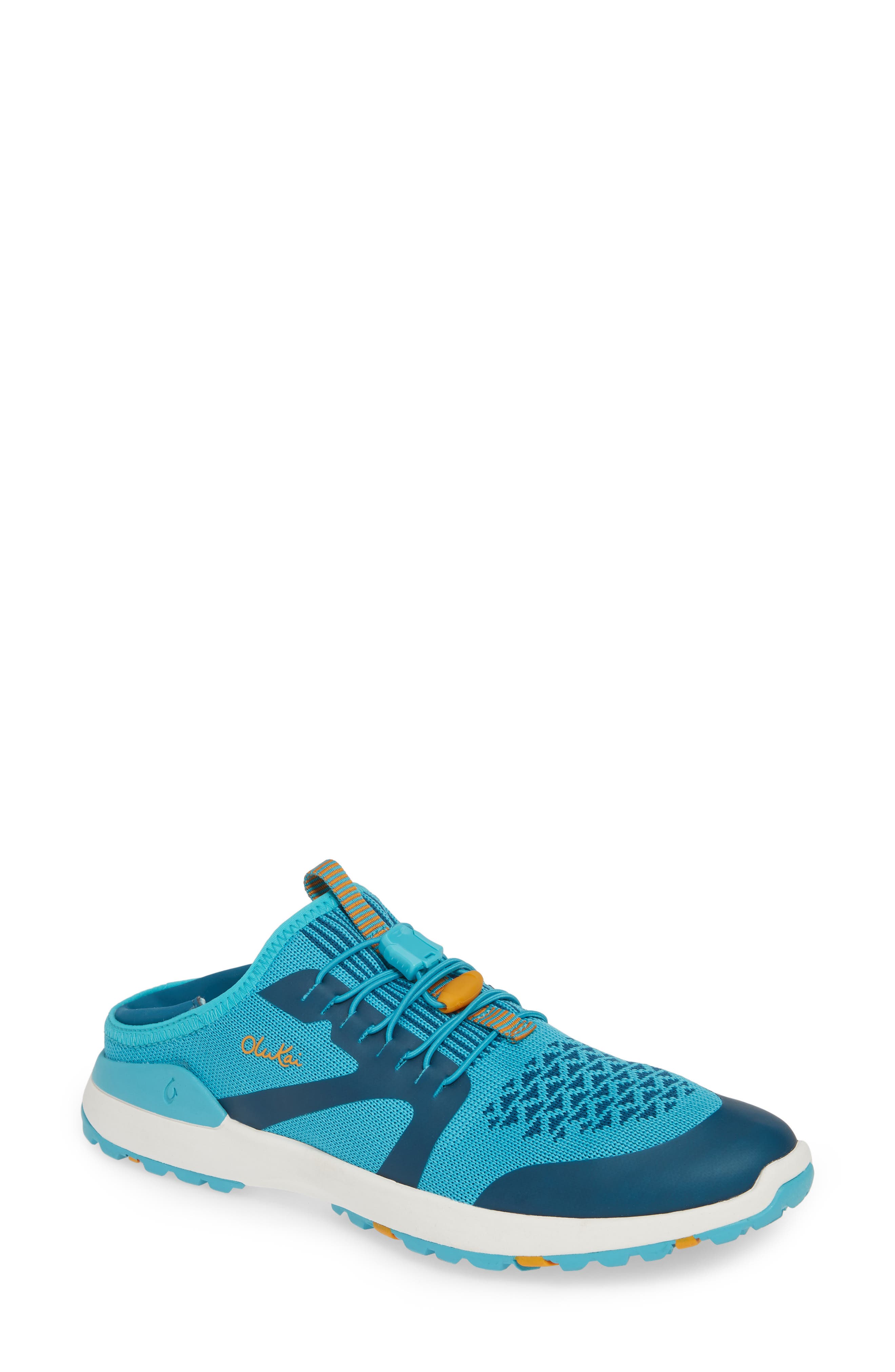 Miki Convertible Sneaker, Main, color, TROPICAL BLUE/ TEAL FABRIC