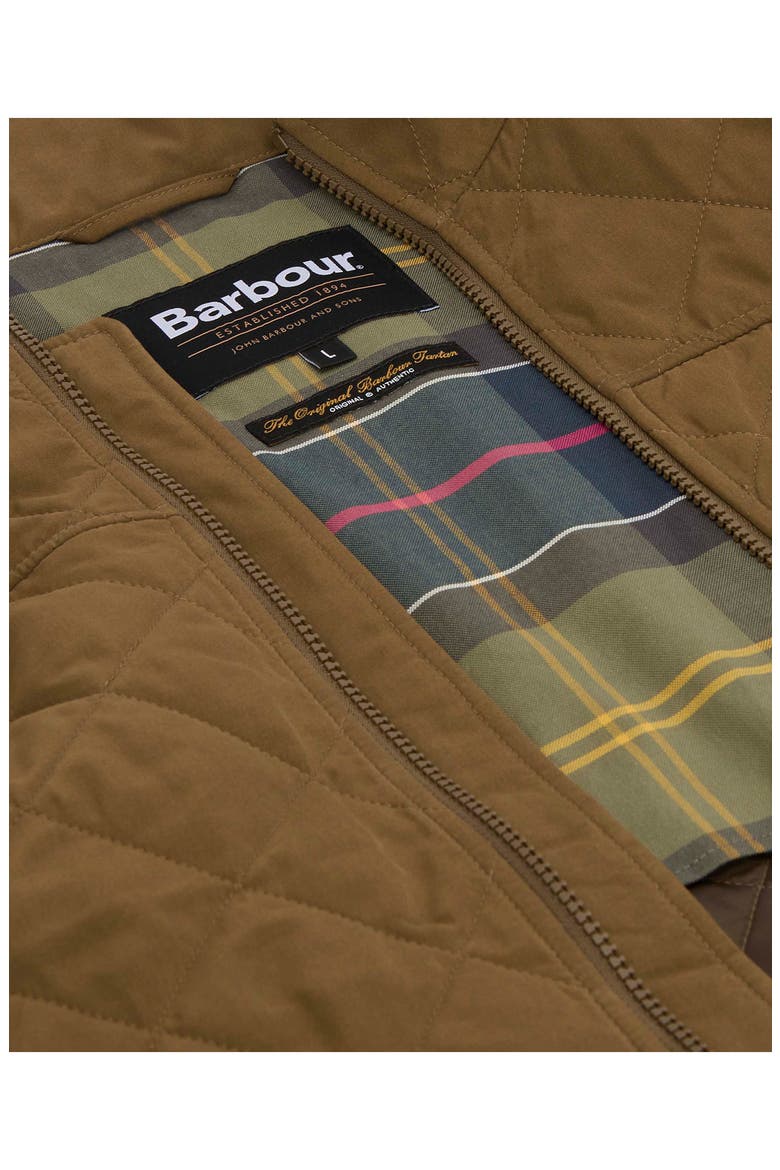 Sanded Quilted Vest, Alternate, color, BEECH