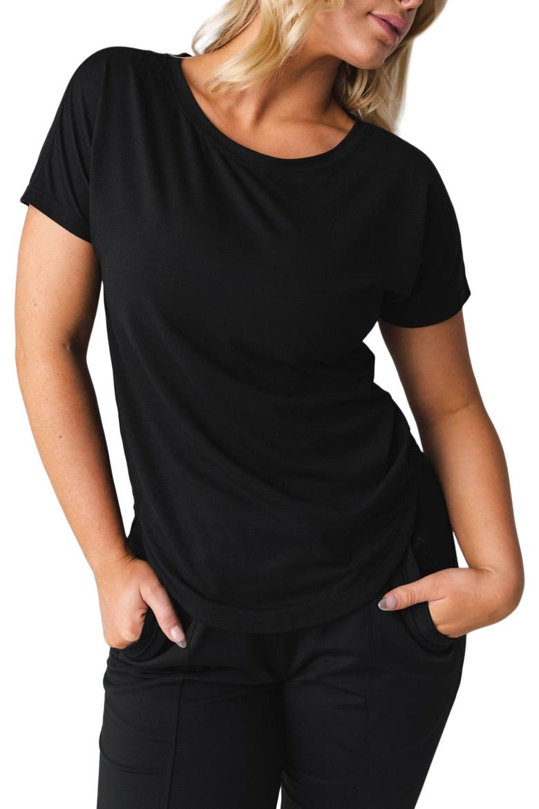 Versa  Full Tee, Alternate, color, Midnight