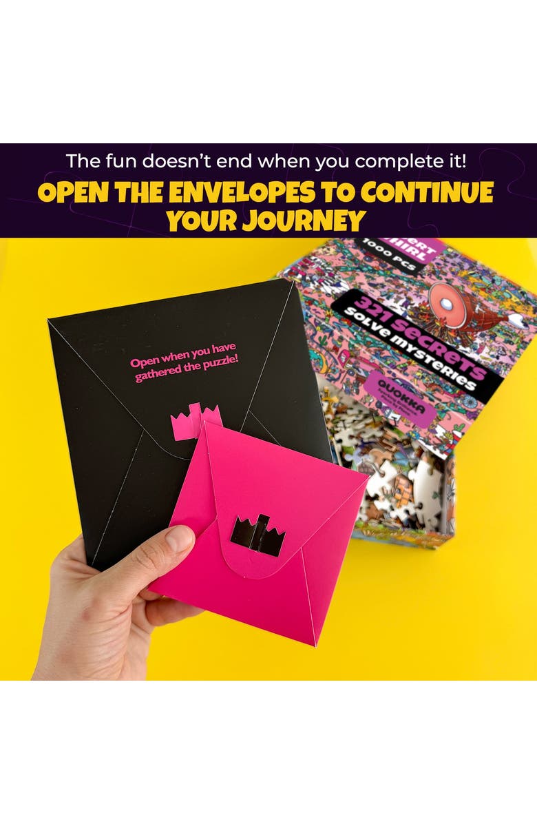 Quokka 1000 Piece Puzzle for Adults and Teens - Animal Bash, Desert Whirl & Hotel Wildeluxe, Alternate, color, Desert