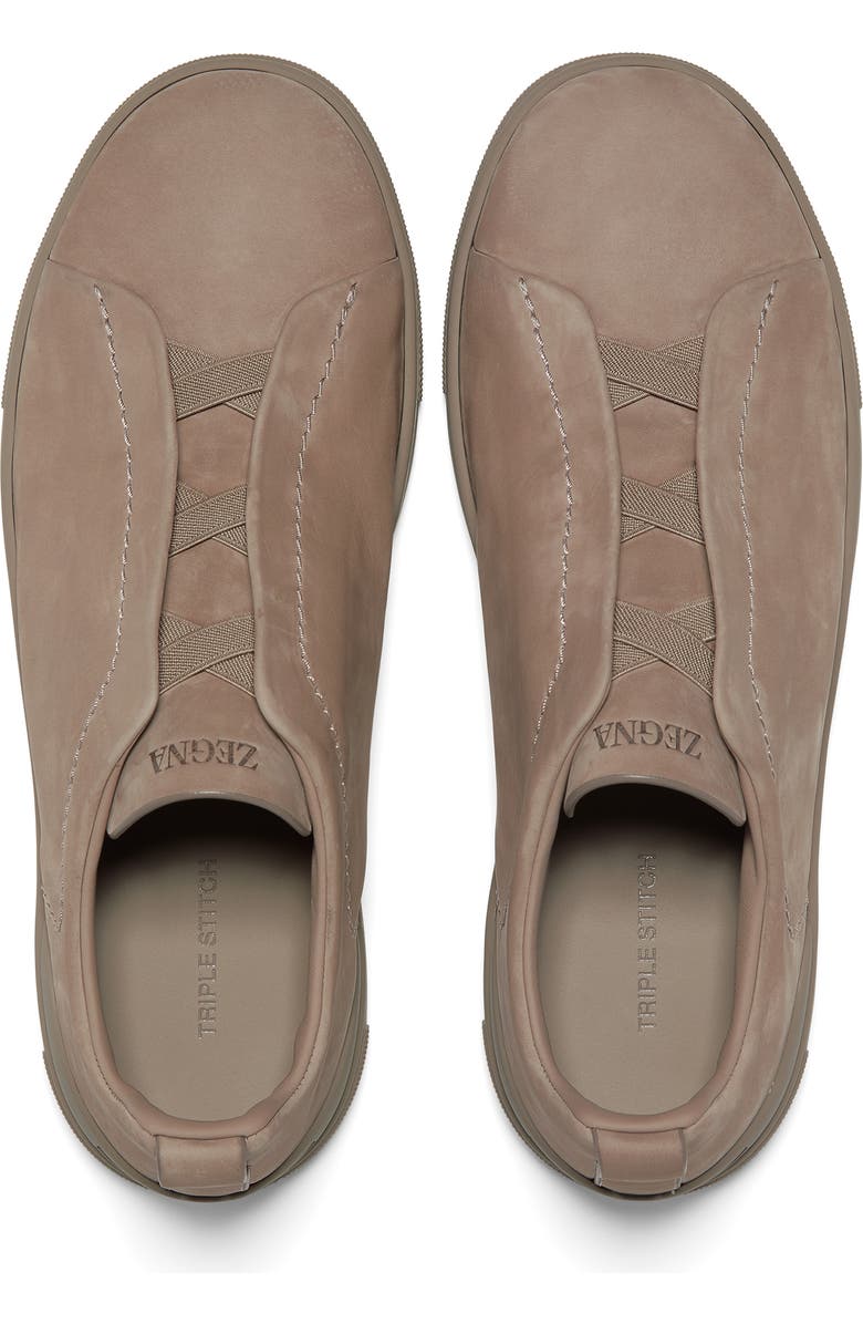 ZEGNA Triple Stitch<sup>™</sup> SECONDSKIN Sneaker, Alternate, color, Dark Beige