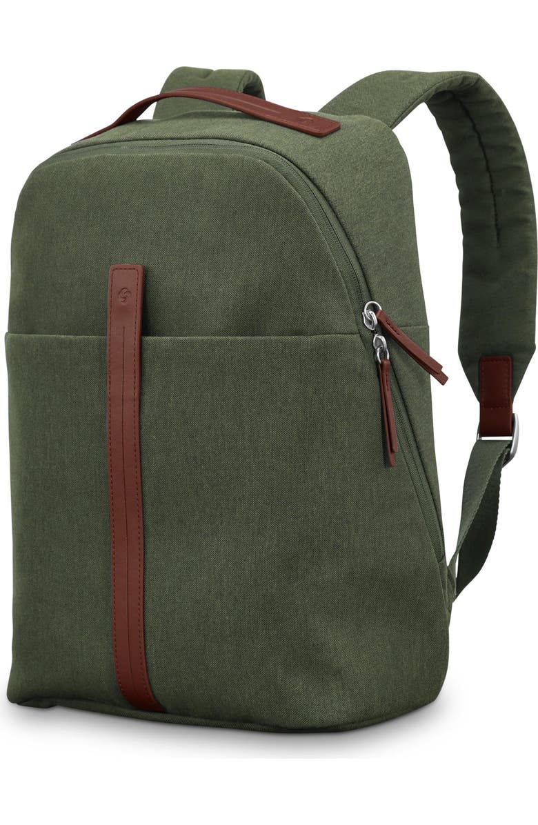 Samsonite Virtuosa Carry-On Travel Backpack with Padded Laptop Sleeve, Main, color, Pine Green