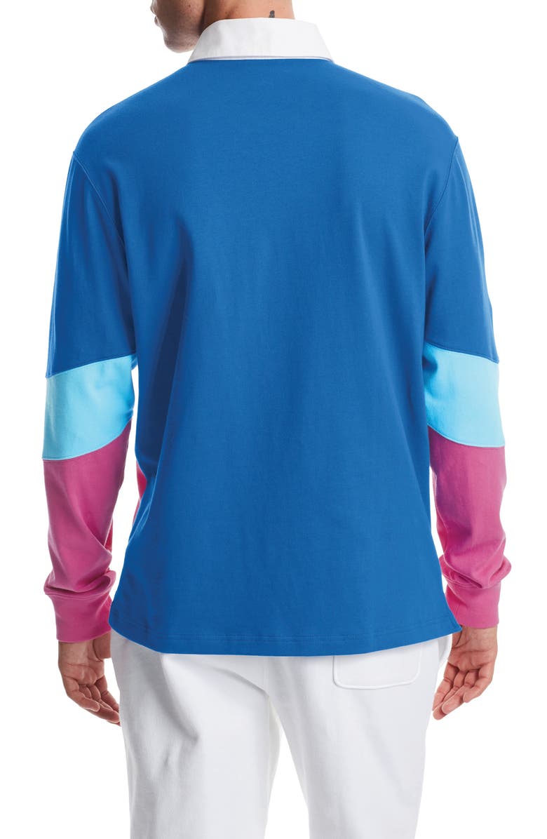 Champion Colorblock Rugby Shirt, Alternate, color,