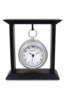 Westclox MDF and Metal Mantel Clock
