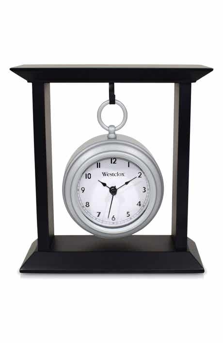 Westclox MDF and Metal Mantel Clock