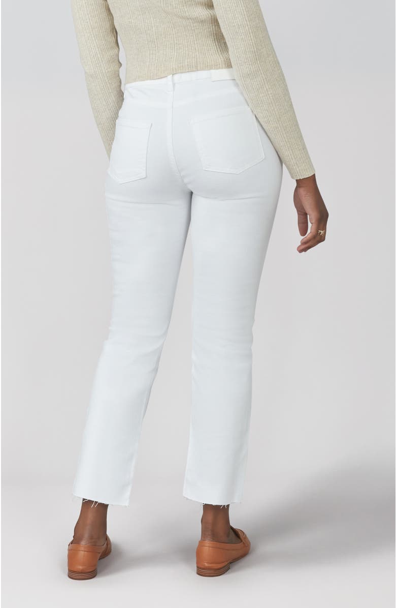 Lola Jeans Denver High Rise Straight Jeans, Alternate, color, White