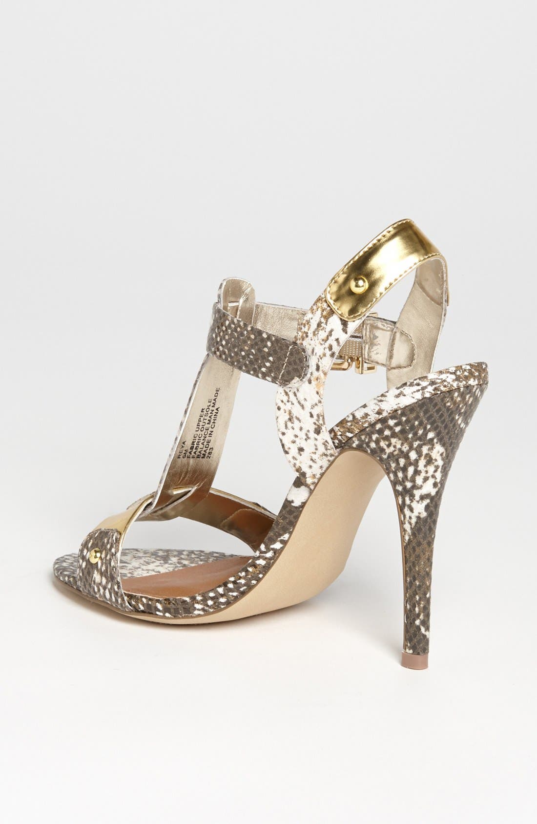 'Reya' Sandal, Alternate, color, NATURAL SNAKE