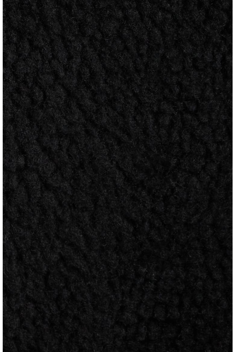 Laurel Fleece Vest, Alternate, color, BLACK