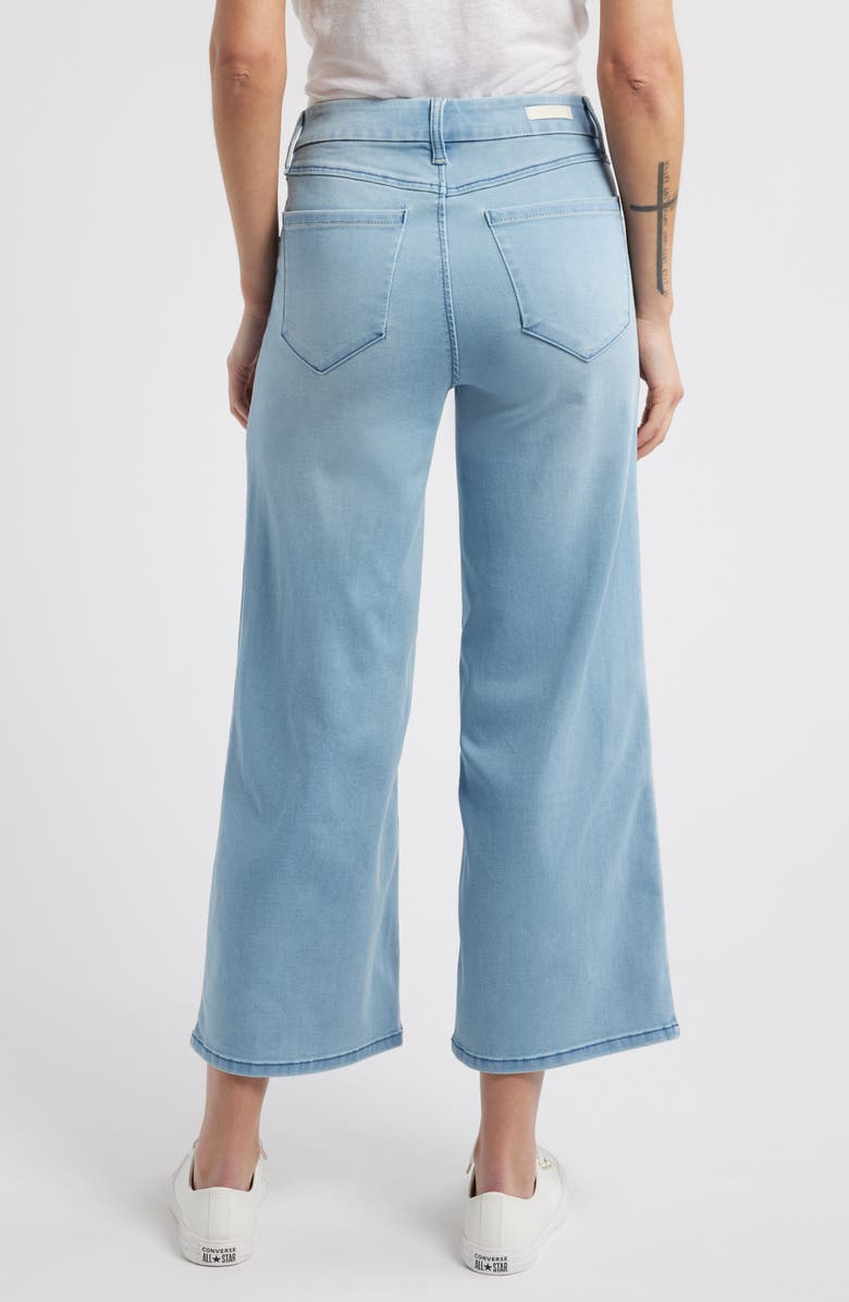 1822 Denim Better Butter High Waist Crop Wide Leg Jeans, Alternate, color, 