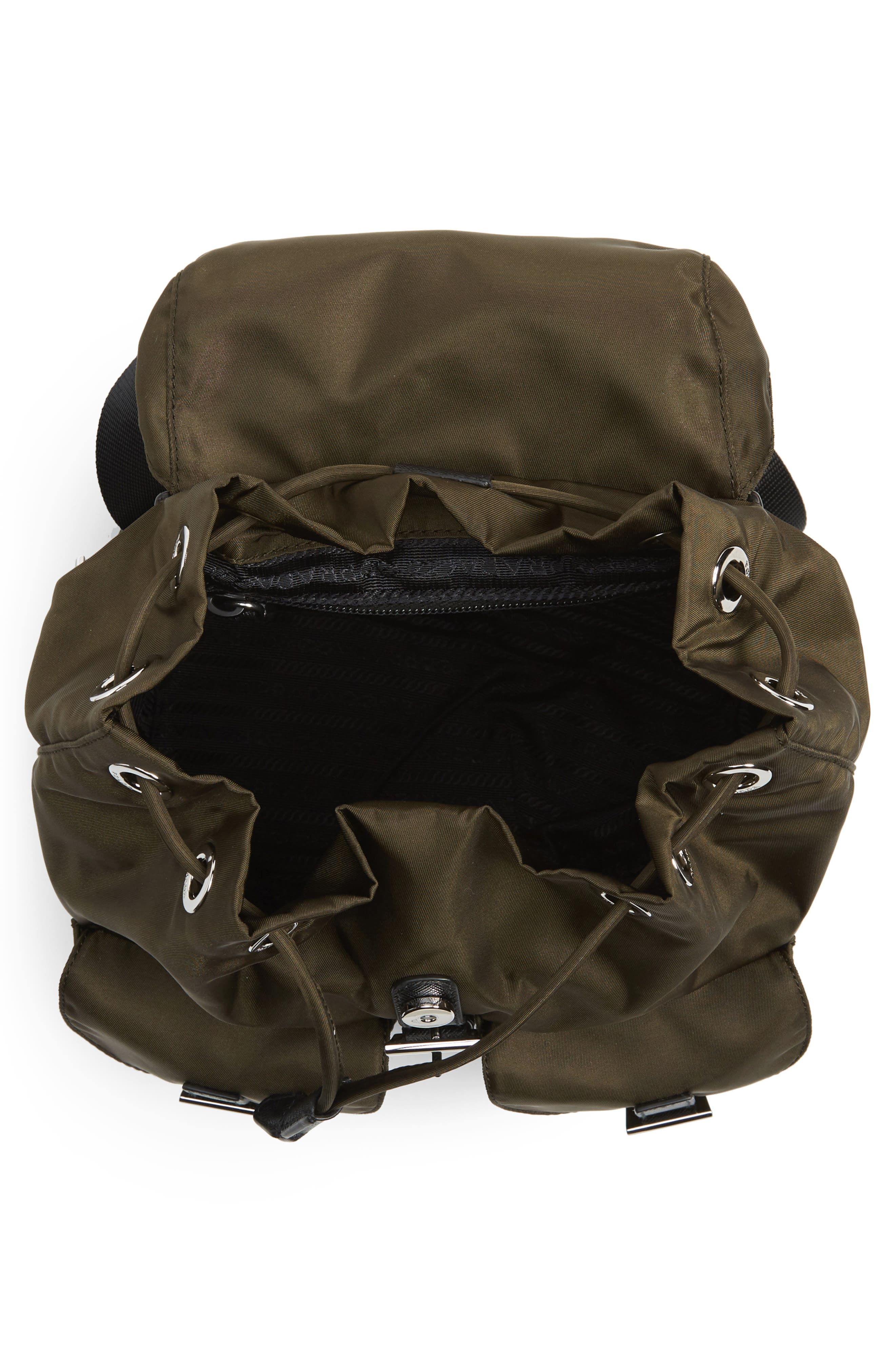 Medium Nylon Backpack, Alternate, color, MIMETICO