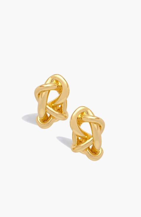 Kalno Maxi Stud Earrings in Gold