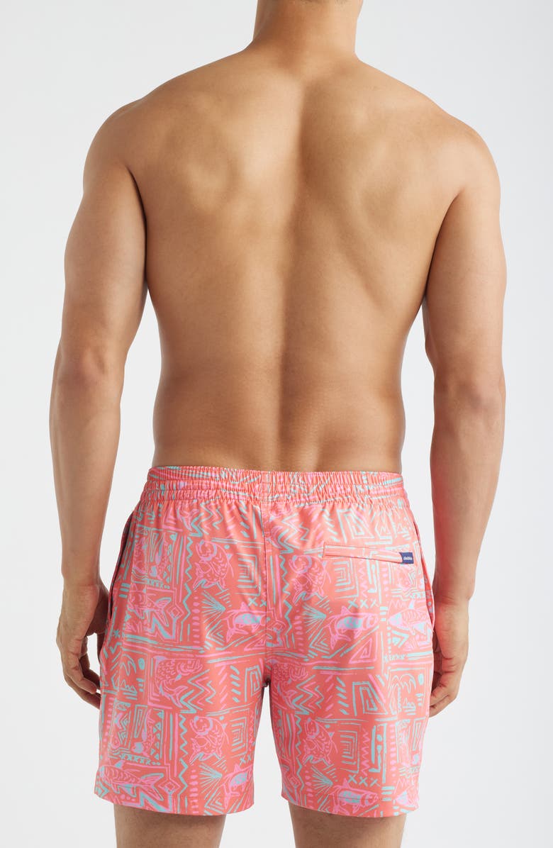 Chubbies Pyramid Poolside Lined 5.5-Inch Swim Trunks, Alternate, color, 