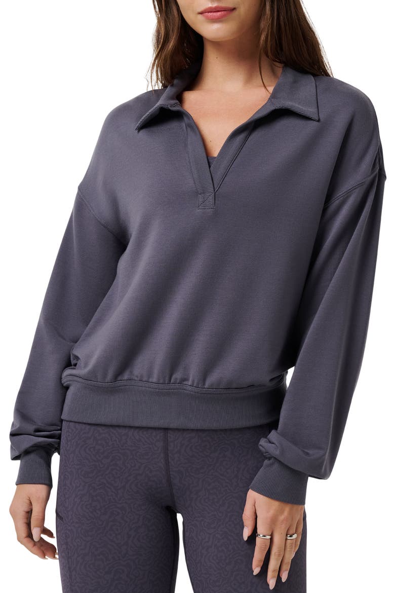 Cloud French Terry Sweatshirt, Main, color, GRAYSTONE