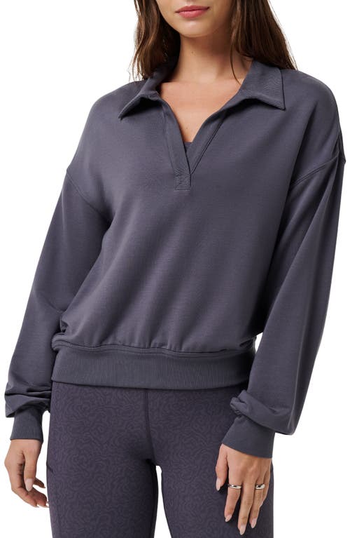 Travismathew Cloud French Terry Sweatshirt In Gray
