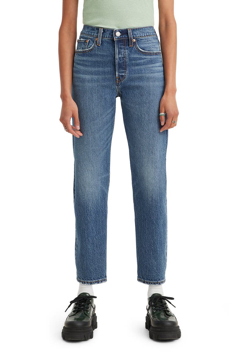 Wedgie Stretch Straight Leg Jeans, Main, color, UNSTOPPABLE WEAR