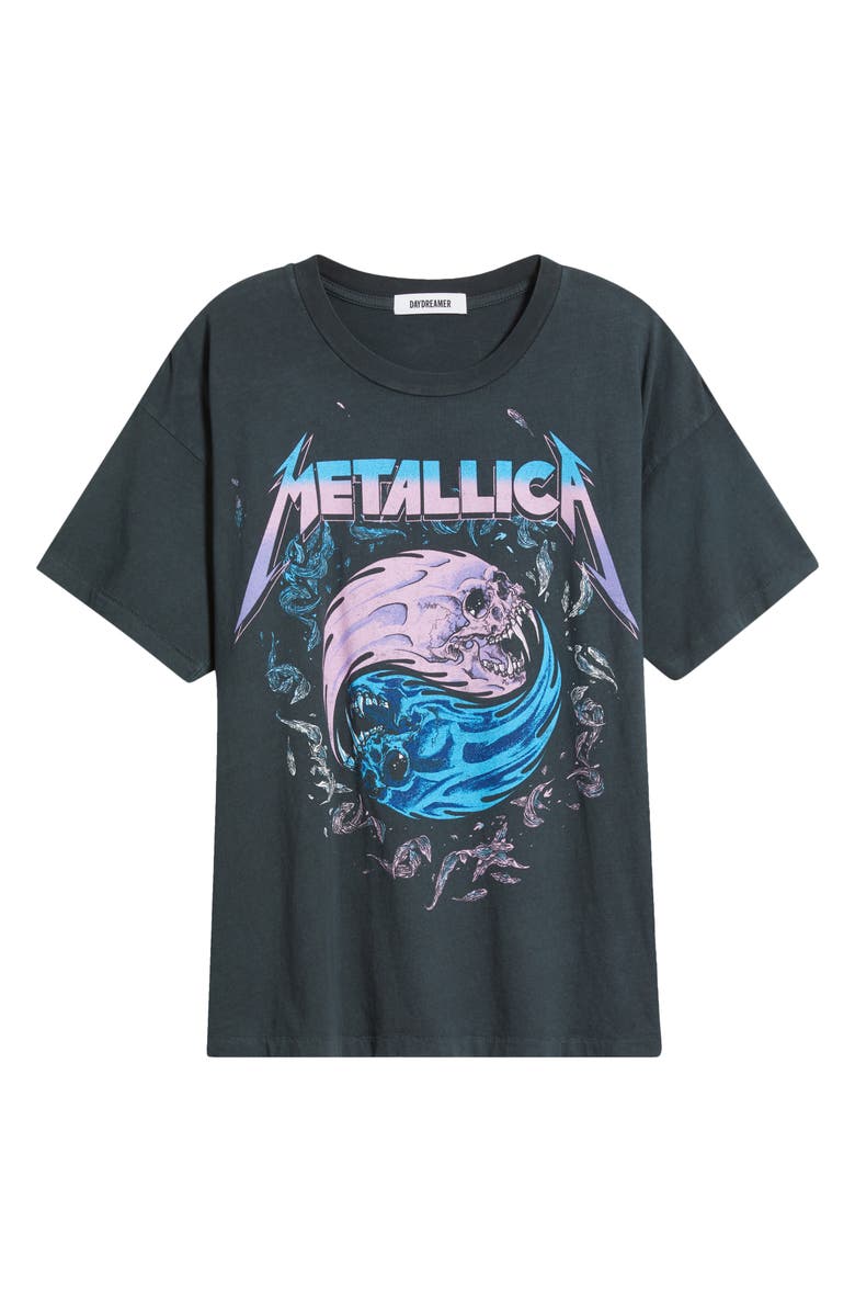 Daydreamer Metallica Live on Tour Cotton Graphic T-Shirt, Alternate, color, Vintage Black