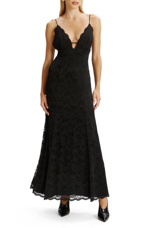 Sabrine Lace Maxi Dress