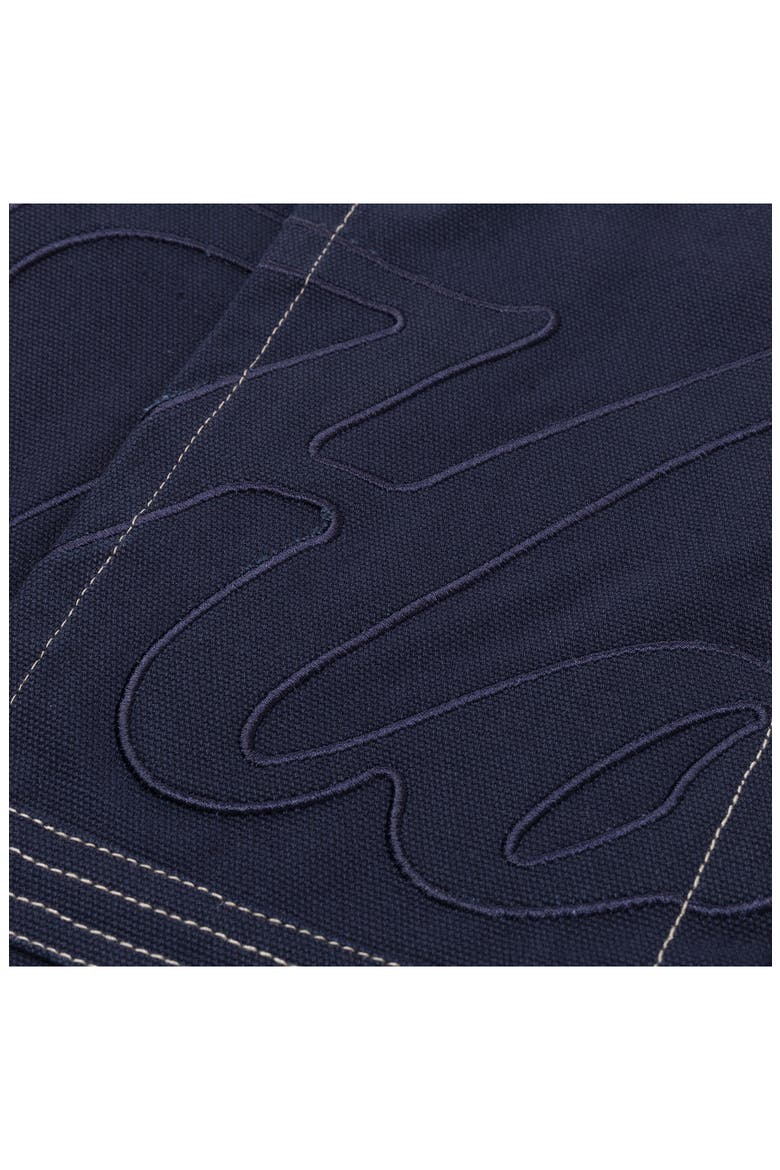 Logo Appliqué Cotton Canvas Riding Vest, Alternate, color, NAVY