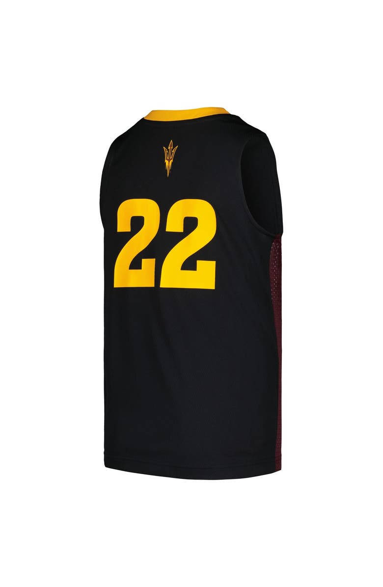 adidas Youth adidas #22 Black Arizona State Sun Devils Swingman Jersey, Alternate, color, Black
