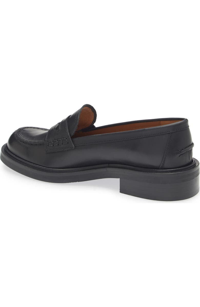 ATP ATELIER Albaredo Penny Loafer, Alternate, color, Black