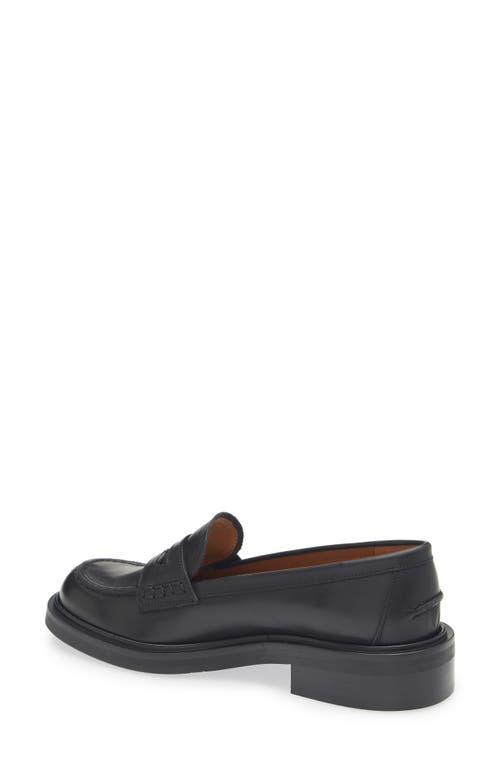 Atp Atelier Albaredo Penny Loafer In Black