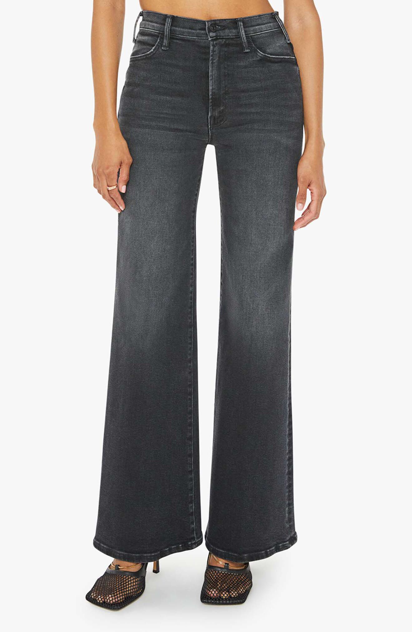 The Hustler Roller Sneaker Flare Leg Jeans