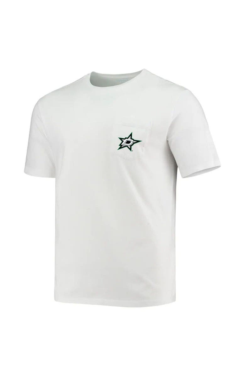 vineyard vines Men's Vineyard Vines White Dallas Stars St. Patrick's Day T-Shirt, Alternate, color, 