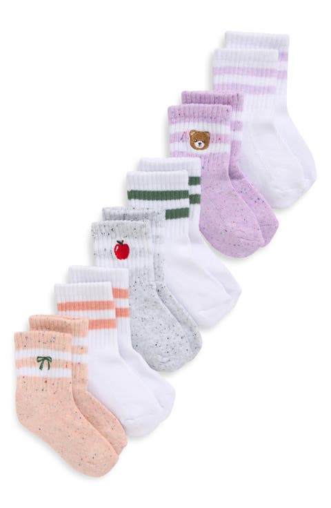 Kids' Assorted 6-Pack Crew Socks