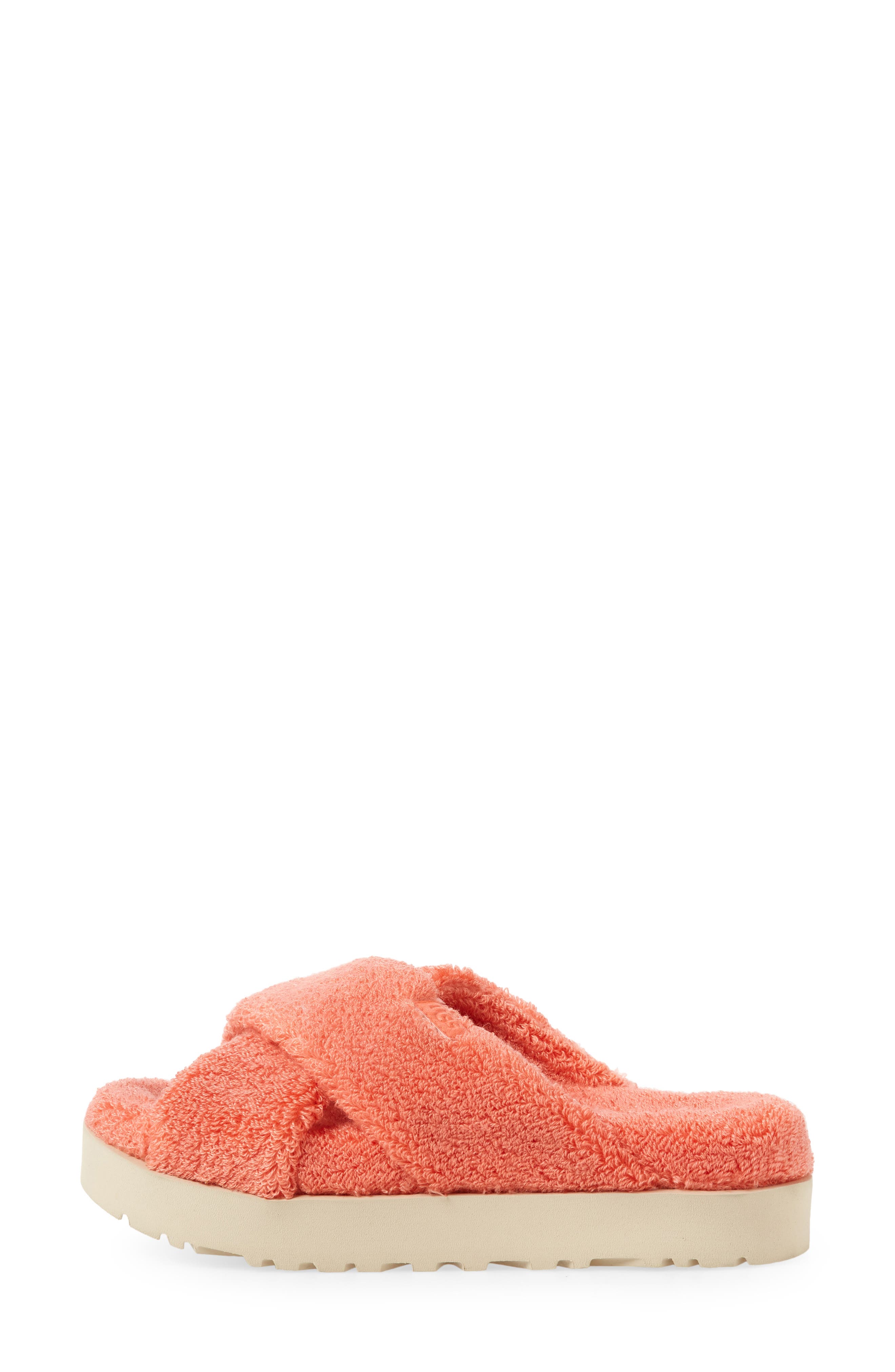 UGG<sup>®</sup> Fuzz Sugar Terry Crossover Slide Slipper, Alternate, color, 