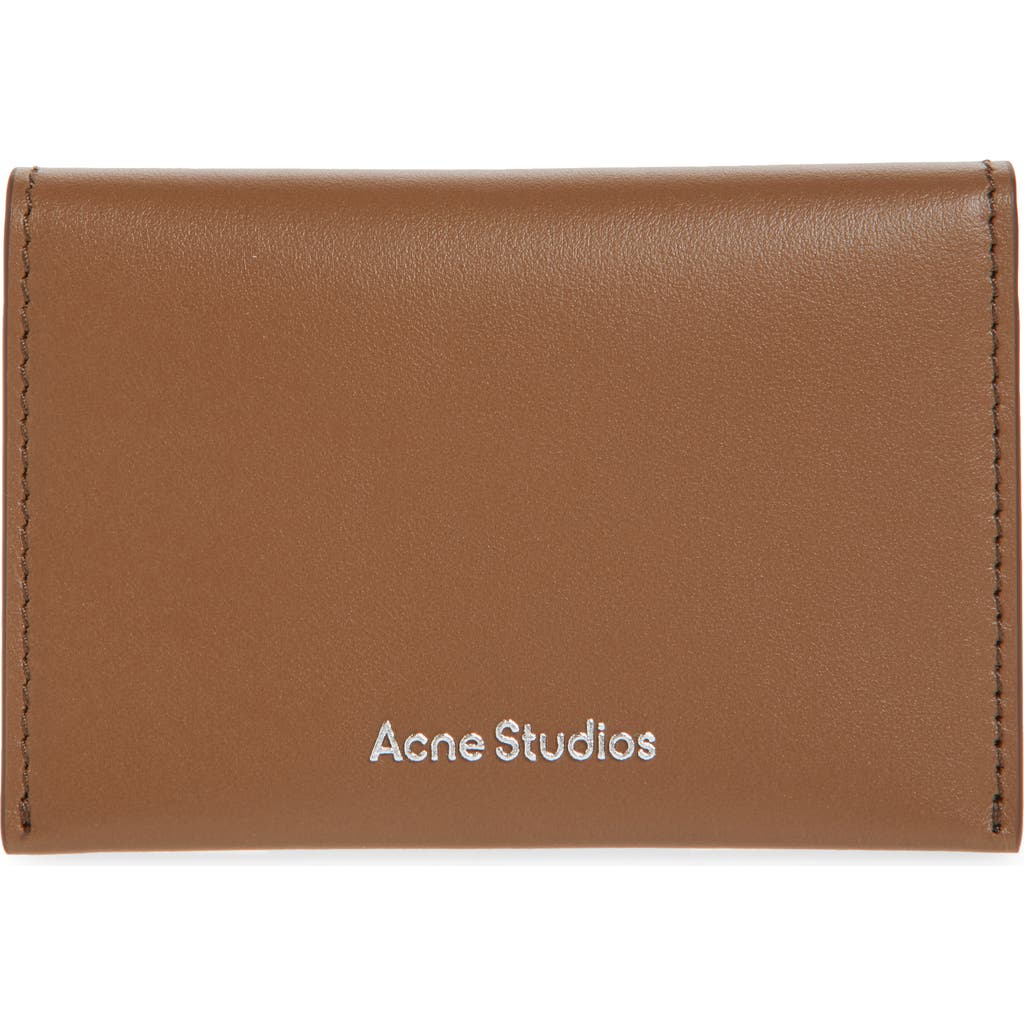 ACNE STUDIOS ACNE STUDIOS LEATHER BIFOLD CARD HOLDER