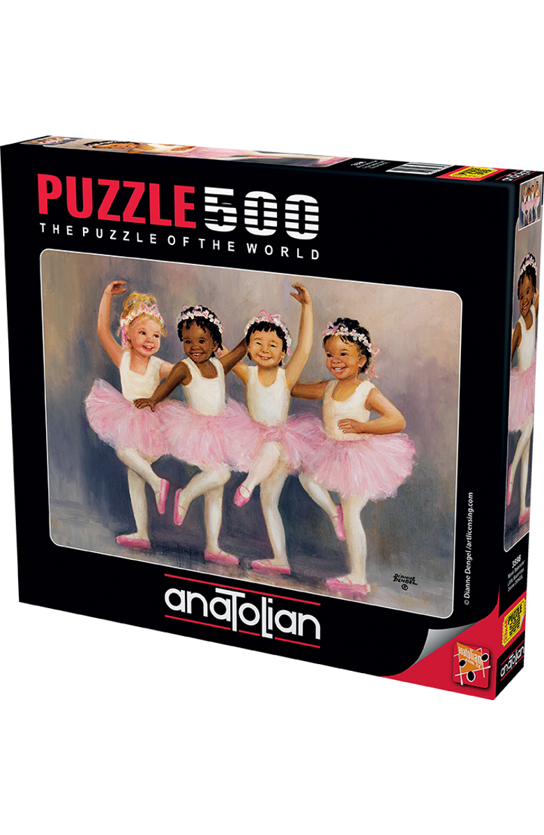 Anatolian Little Ballerinas 500 piece Jigsaw Puzzle for Adults, Main, color, Multicolor
