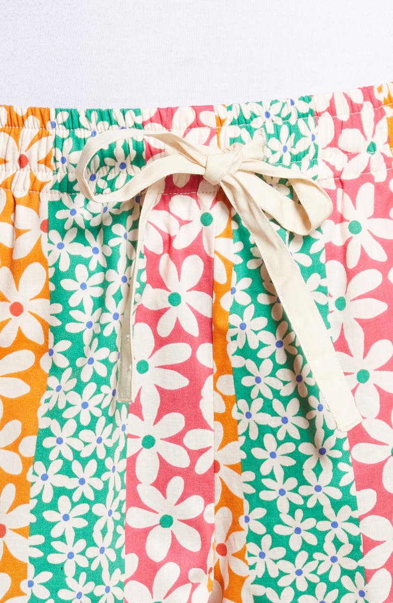 ban.do Floral Print Leisure Shorts, Alternate, color, 