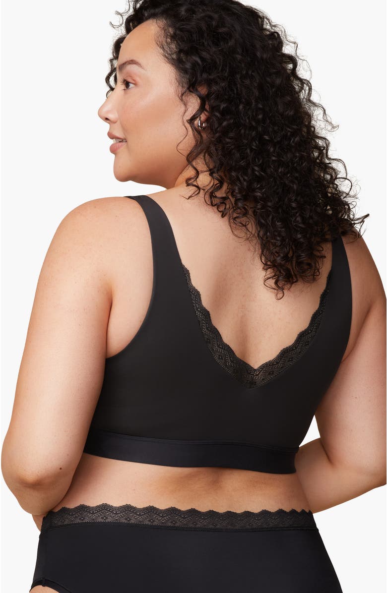 Harper Wilde Bliss Lace Bralette, Alternate, color, Black