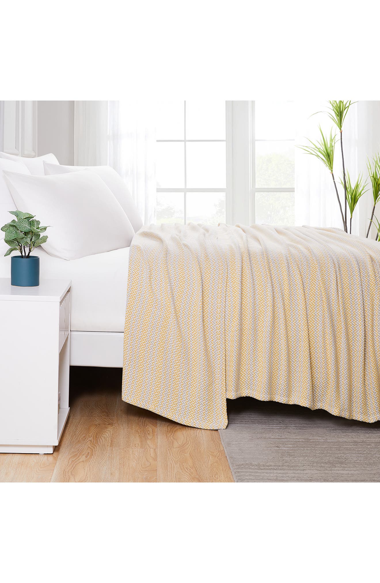 SOUTHSHORE FINE LINENS Agadir Cotton Luxury Blanket | Nordstromrack