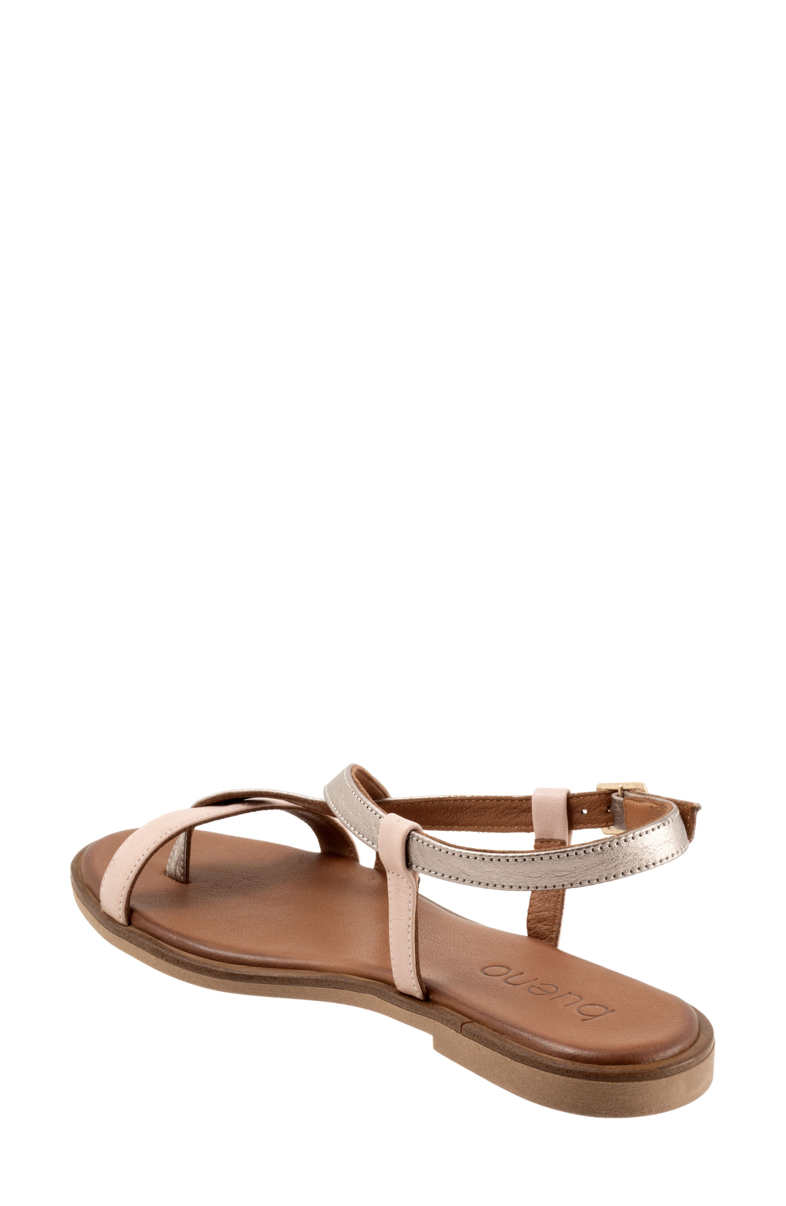 Bueno Harriot Ankle Strap Sandal, Alternate, color, Pale Pink Multi