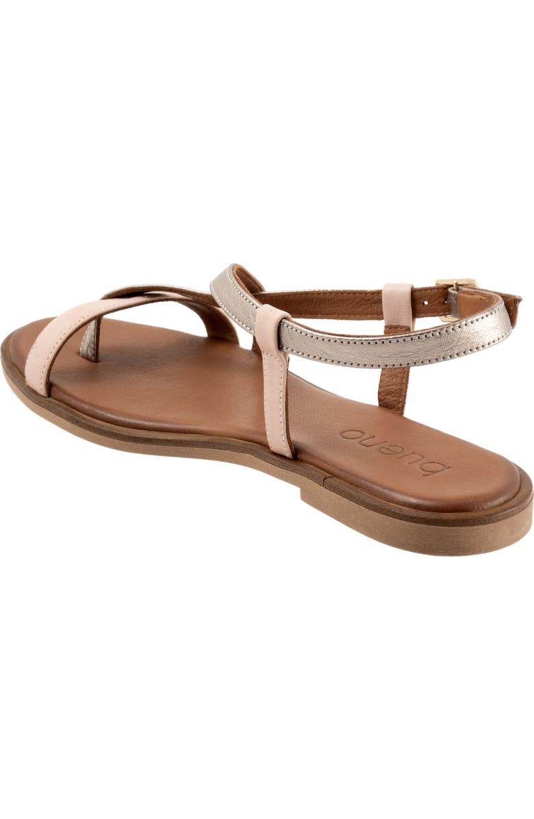 Bueno Harriot Ankle Strap Sandal, Alternate, color, Pale Pink Multi