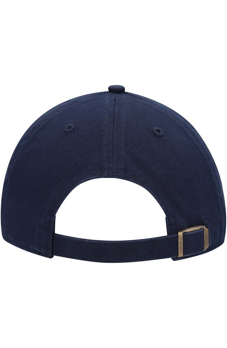 '47 Men's '47 Navy Houston Astros Logo Cooperstown Collection Clean Up Adjustable Hat, Alternate, color, Navy