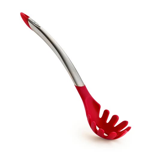 CUISIPRO Silicone Spaghetti Server in Red 